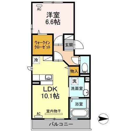 ボヌール　コートの物件間取画像